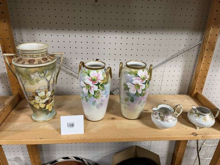 Nippon Vases, Cream & Sugar