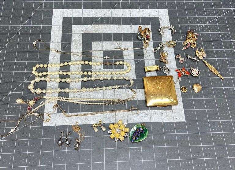 Beaded Necklaces and Mixed Costume Jewelry