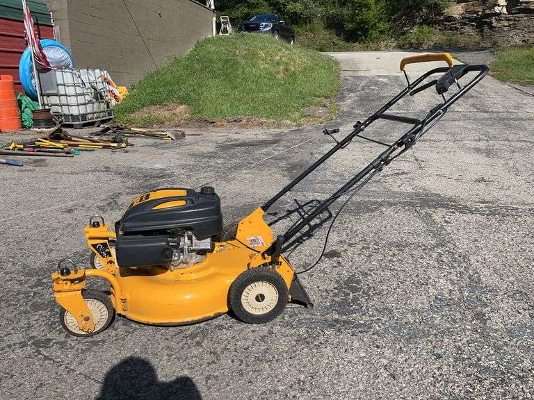 Lawn Mower, Cub Cadet CC 98. (Runs on Starting Fluid but not on it's own under gas)