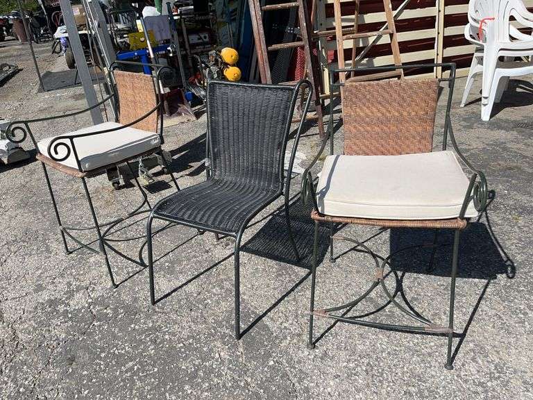 2 Stools and a Chair