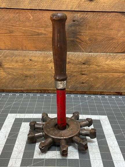 Numerical Stake / Stamp Tool - (used by consignor to mark during timber framing)