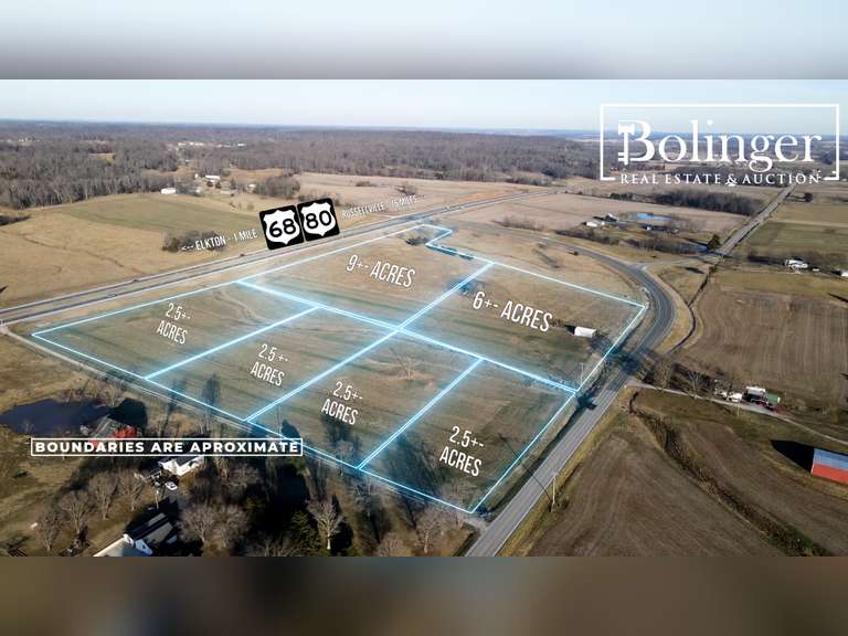 25 +/ ACRES IN TODD COUNTY, KY Bolinger Real Estate & Auction