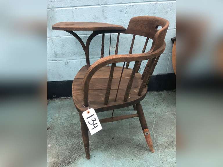 CHAIR WITH WRITING TABLE