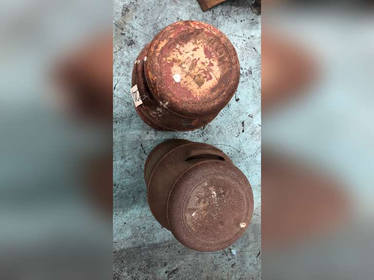 MILK CANS (2 COUNT)