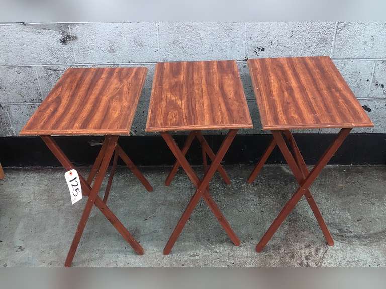 TV TRAYS (3 TOTAL)