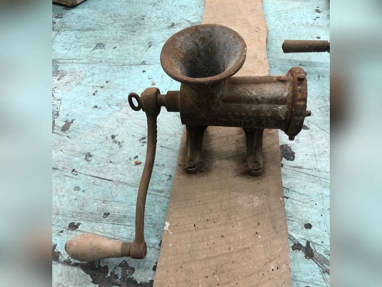 ENTERPRIZE TOBACCO CHOPPER AND S&W COMPANY MEAT GRINDER