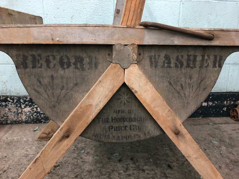 RECORD WASHER THE HORNBROOK PRICE CO. INDIANAPOLIS, IN