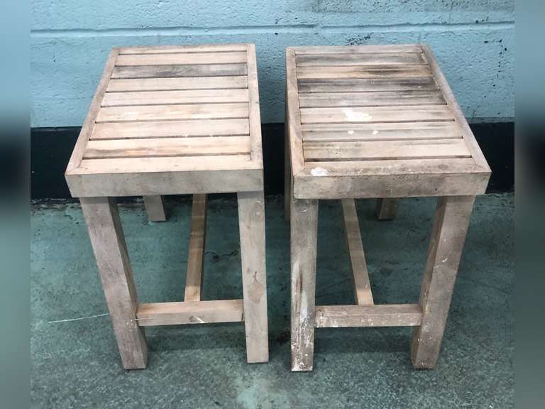 SMITH & HAWKEN SMALL TABLE (SET OF 2)