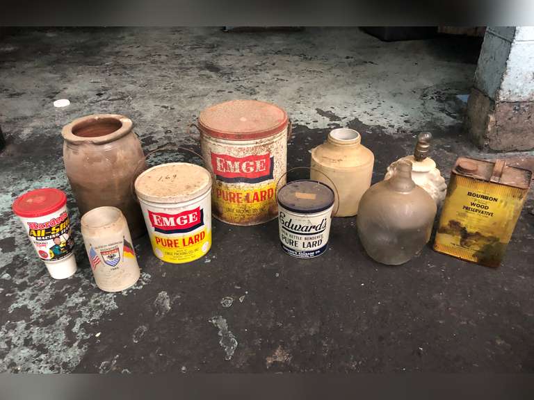 ASSORTED CANISTERS & JARS