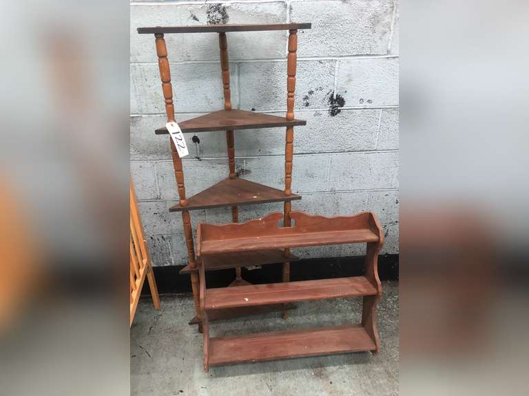 SPICE RACK AND CORNER SHELF