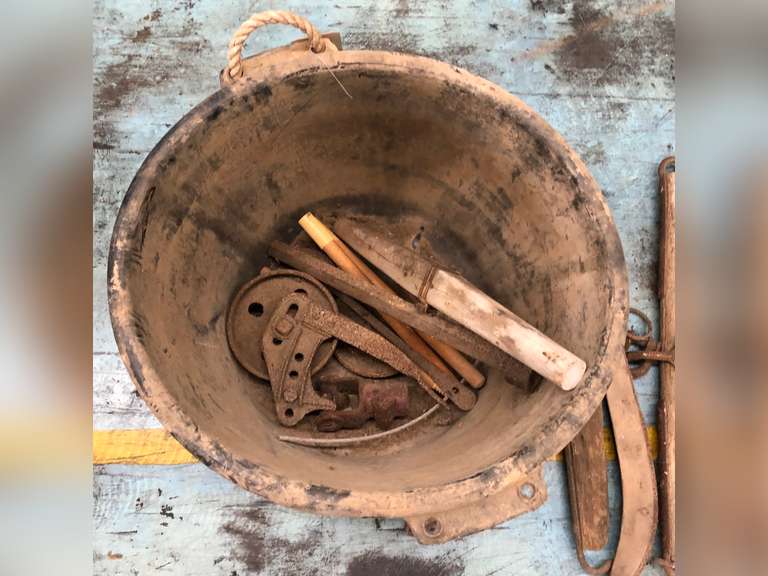 VINTAGE MULE DRAWN PARTS