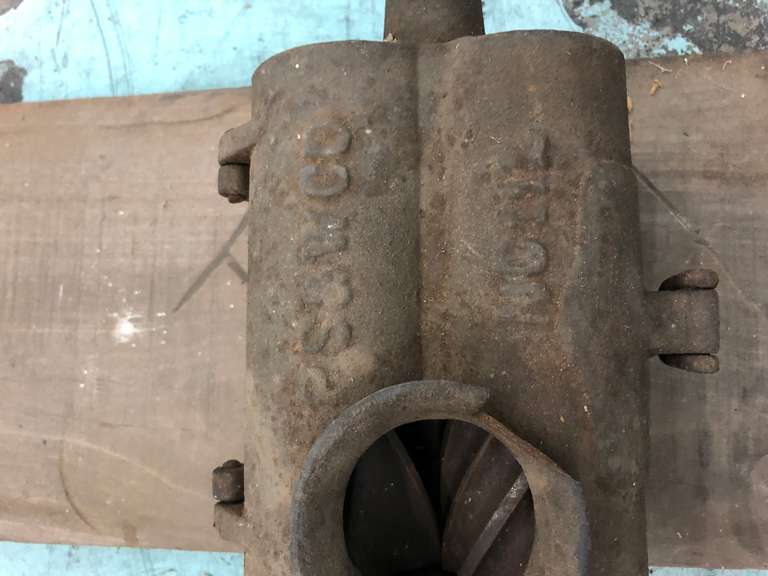 ENTERPRIZE TOBACCO CHOPPER AND S&W COMPANY MEAT GRINDER
