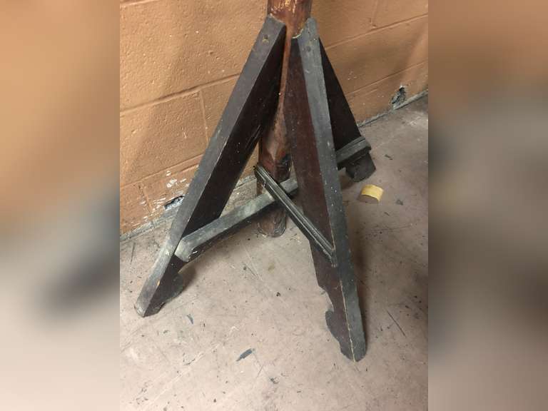 WOODEN HAT RACK