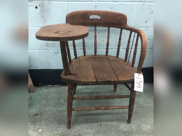 CHAIR WITH WRITING TABLE