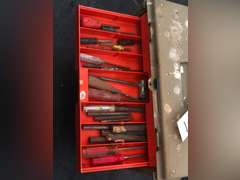 FLAMBEAU TACKLE BOX 2203 AND MISC