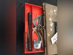 FLAMBEAU TACKLE BOX 2203 AND MISC