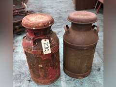 MILK CANS (2 COUNT)