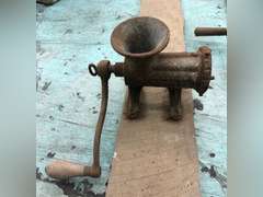 ENTERPRIZE TOBACCO CHOPPER AND S&W COMPANY MEAT GRINDER