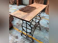 CAST IRON SINGER SEWING MACHINE BASE