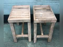 SMITH & HAWKEN SMALL TABLE (SET OF 2)