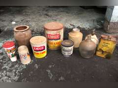 ASSORTED CANISTERS & JARS