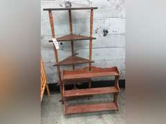 SPICE RACK AND CORNER SHELF