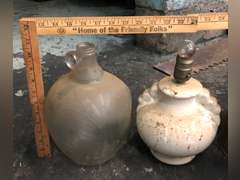 ASSORTED CANISTERS & JARS