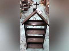 DECORATIVE BOOKSHELF