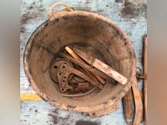 VINTAGE MULE DRAWN PARTS