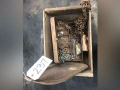 AMMO BOX AND ANTIQUE ADVERTIZING CRATE