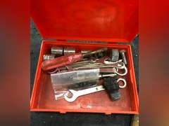 TOOLBOX WITH ASSORTED TOOLS