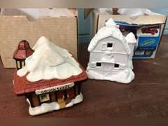 ENGLISH COUNTRY CHRISTMAS VILLAGE (5 TOTAL)