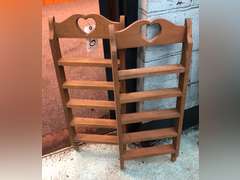 WOODEN SPICE RACK (SET OF 2)