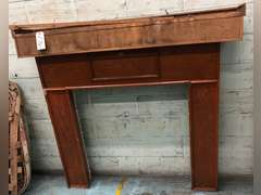 FIREPLACE FRAME AND MANTLE (2 COUNT)