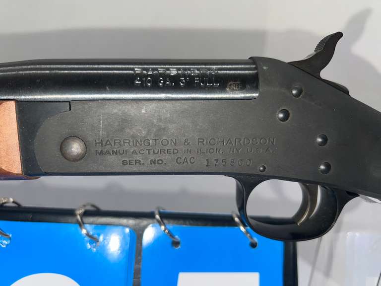 Harrington and Richardson Pardner 410 GA Single Shot Shotgun