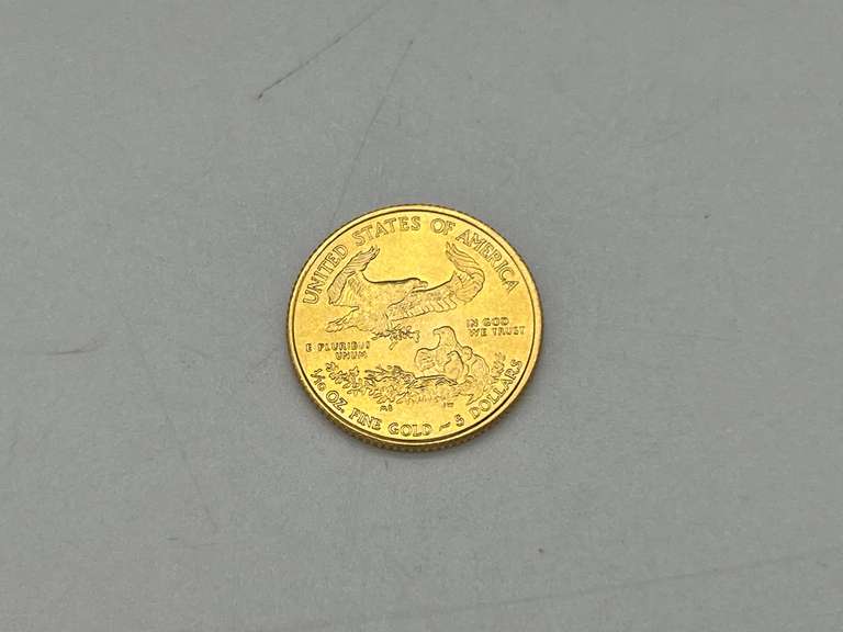 2015 $5 American Eagle Gold Coin 1/10th oz. Gold
