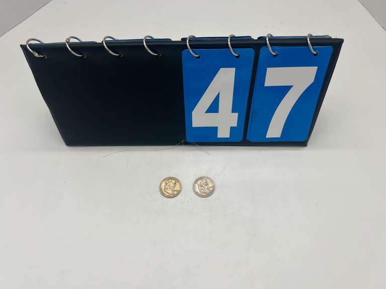 Lot of 2 Benjamin Franklin Half Dollar Coins