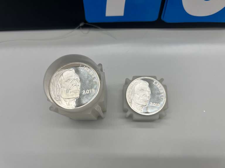 Lot of 20 2013 American Buffalo Indian Head 1 oz. Silver Bullion Rounds