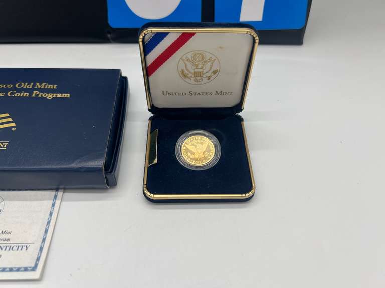 2006- S Old Mint Commemorative Gold Coin .242 oz. of Gold
