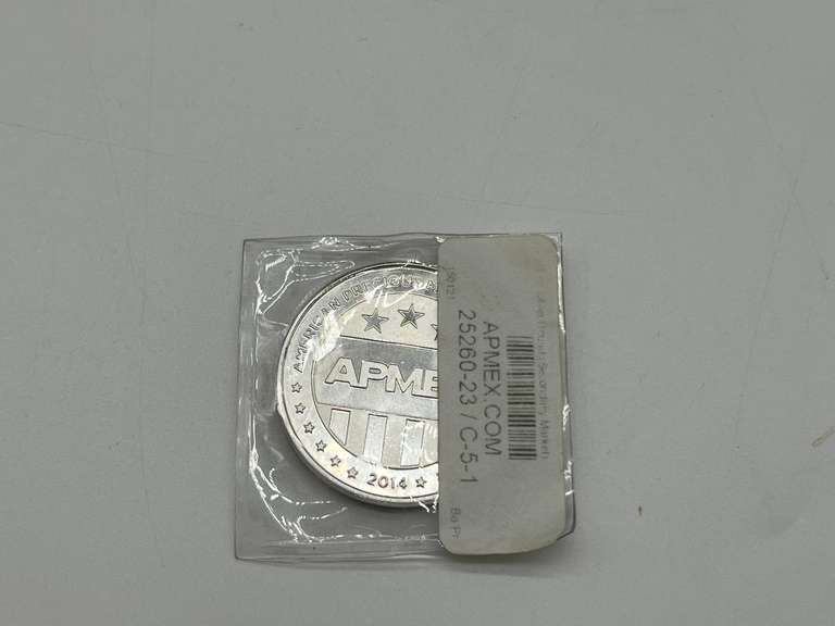 Lot of 5 Provident Metals Silver Bullion Coins