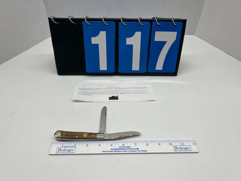 Canal Street Cutlery Co. Dual blade (Serial #195) pocket knife