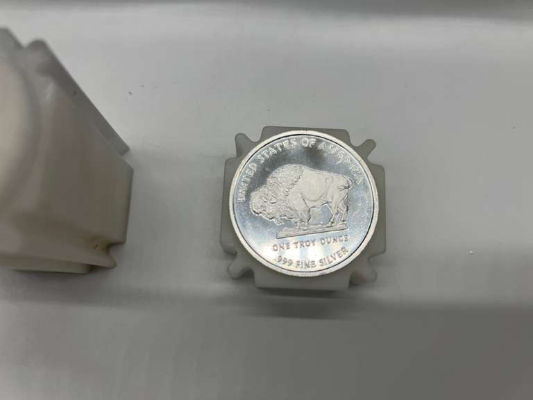Lot of 20 2013 American Buffalo Indian Head 1 oz. Silver Bullion Rounds
