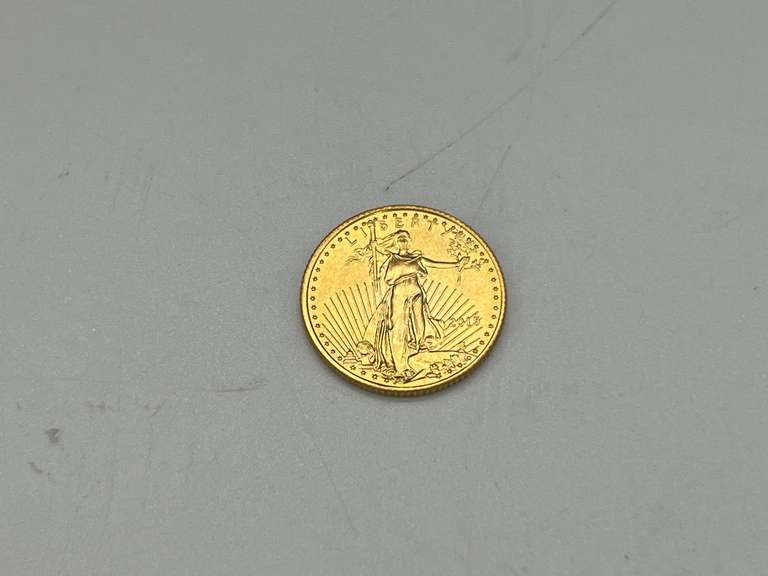 2015 $5 American Eagle Gold Coin 1/10th oz. Gold