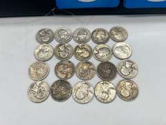 Lot of 20 Washington Pre 1964 Silver Quarters