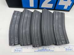 Lot of 5 30-round metal magazines 5.56/.223