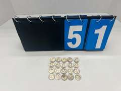 Lot of 20 Washington Pre 1964 Silver Quarters