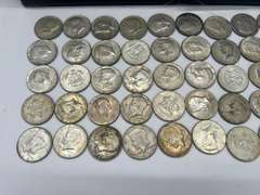 Lot of 50 1965-69 Kennedy Half Dollar Coins