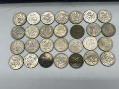 Lot of 28 1965-69 Kennedy Half Dollar Coins