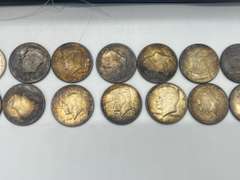 Lot of 18 1964 Kennedy Half Dollar Coins
