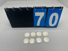 Lot of 8 1892 Barber commemorative 1 oz. Silver Bullion Rounds